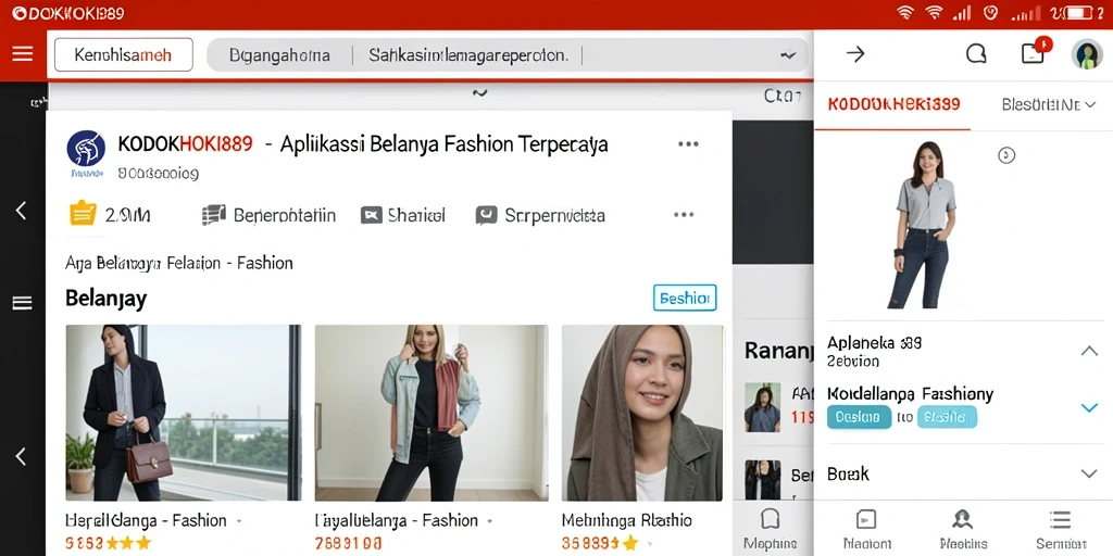 Tampilan antarmuka aplikasi KODOKHOKI889 yang menarik dan fungsional.