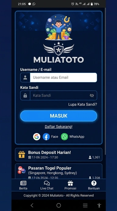 Panduan Masuk Akun Muliatoto untuk Pengguna Android